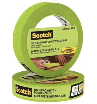SCOTCH TASMA MALARSKA POWIERZCHNI CHROPOWATE 41MX36MM