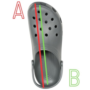 klapki crocs classic męskie sportowe lekkie chodaki szare r 42-43 M9/W11