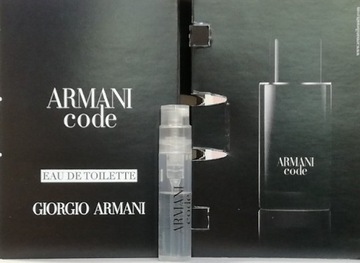 GIORGIO ARMANI CODE EAU DE TOILETTE 1,2 ml.
