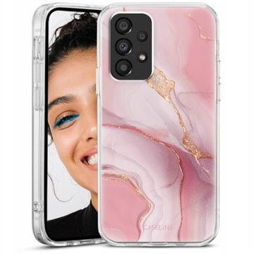 Etui do Samsung A33 5G case guma wzory + SZKŁO