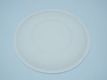 Тарелки бумажные, белые, одноразовые десертные тарелки, 15 см - 100 шт.