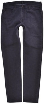 LEE spodnie SLIM grey jeans RIDER _ W33 L32