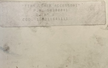 HLAVICE MĚCH PÁKY ŘAZENÍ FIAT SEICENTO 50900041