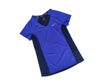 NIKE DRI FIT RUNNING SPORTOWA BLUZKA r. XS