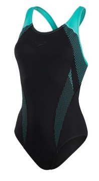damski kostium kąpielowy Speedo Plastisol Laneback czarny rozmiar 46