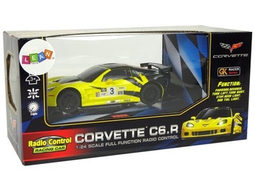 Спортивный автомобиль с радиоуправлением 1:24 Corvette C6.R 2.4G Фары