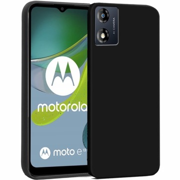 ETUI MATOWE SLIM do MOTOROLA MOTO E13 + SZKŁO 9H