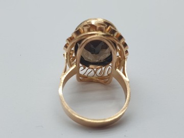 Piękny złoty pierścionek używany w próbie 585 !