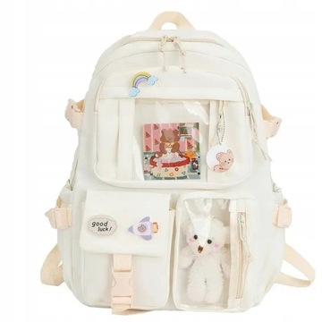 Plecak Kawaii Aesthetic Women School Bag for Teen