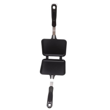 Двусторонняя сковорода из сплава с антипригарным покрытием.