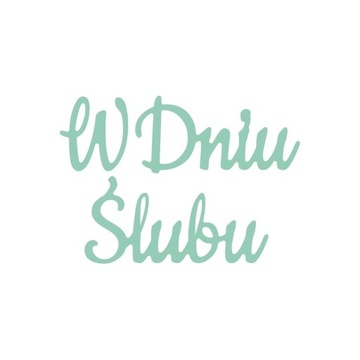 WYKROJNIK W Dniu Ślubu ze stali węglowej ślub