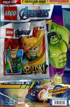 LEGO MARVEL AVENGERS KOMIKS 1/24 + LOKI