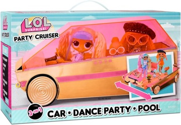 LOL SURPRISE PARTY CAR PARTY CRUISER 3в1