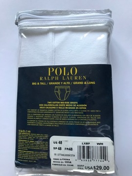 BOKSERKI - slipy RALPH LAUREN 2XL 2 pak WYPRZEDAŻ !