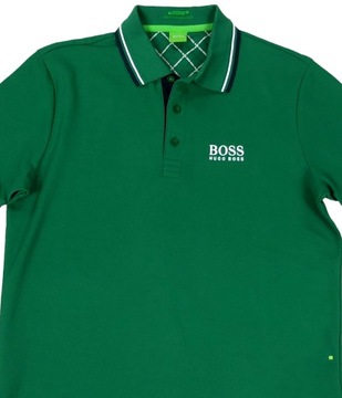 ** HUGO BOSS **__M__Rewelacyjna, modna koszulka polo__GREEN_J. NOWA