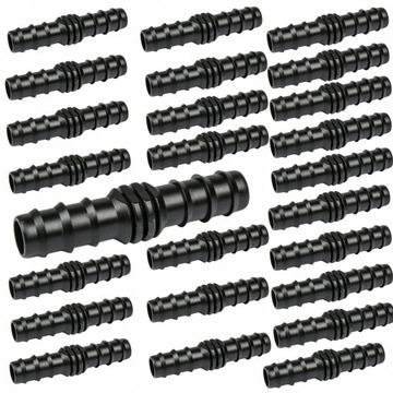 25x ZŁĄCZKA ŁĄCZNIK 25mm NAWODNIENIE KROPELKOWE