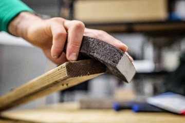 BLOCK CUBE Абразивная шлифовальная губка 5 шт.