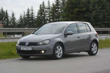 Volkswagen Golf VI Hatchback 5d 1.6 TDI-CR DPF BlueMotion 105KM 2010 Volkswagen Golf 1.6TDI nawigacja gwarancja przebie, zdjęcie 1