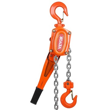 Цепная таль VEVOR 1500 кг 240 Н 5,8 м