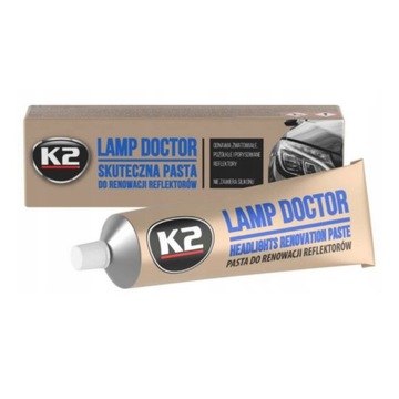Комплект для регенерации фар K2 Vapron + паста и полировальная подушечка
