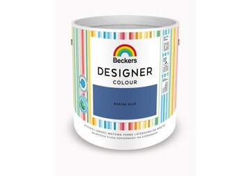 Farba lateksowa Designer Colour Marina Blue 2,5 L BECKERS