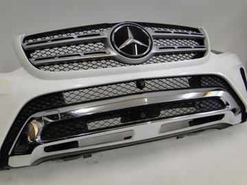 GLS X166 GL 166 LIFT ПЕРЕДНИЙ БАМПЕР БЕЛЫЙ США