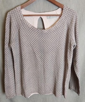 PLUS FINE теплый шерстяной свитер M BDB