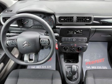 Citroen C3 III Hatchback 1.2 PureTech 68KM 2017 Citroen C3 Klimatyzacja Komputer Elektryka Alu 1.2 Benzyna 68KM, zdjęcie 14