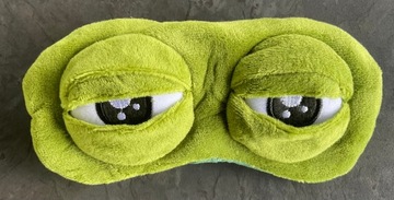 МАСКА ДЛЯ СПЯНИЯ ДЛЯ ГЛАЗ РАССЛАБЛЕНИЕ лягушка OLDMAN FROG НА Резинка