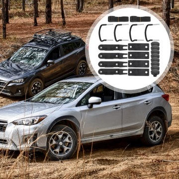 УНИВЕРСАЛЬНЫЙ БАГАЖНИК НА КРЫШУ С U-КЛИМПАМИ АВТОМОБИЛЬНЫЙ БАГАЖНИК ДЛЯ БАГАЖА