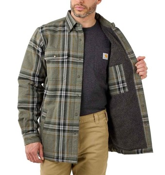 Koszula Ocieplana Carhartt Heavyweight Flannel Sherpa