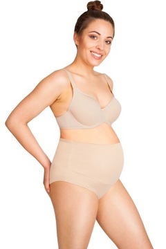 Трусики для беременных с контурной высокой панелью.