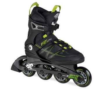 K2 Rolki FIT 80 PRO czarno-zielone roz: 40,5