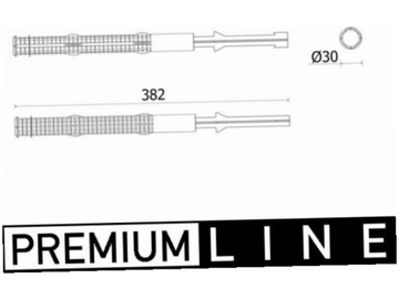 MAHLE AD 303 000P SUŠIČ KLIMATIZACE