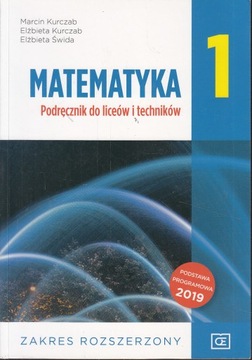 MATEMATYKA 1 PODRĘCZNIK ROZSZERZONY * OE PAZDRO *
