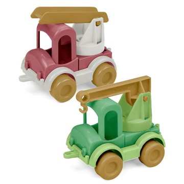 RePlay Kid Cars straż pożarna i dźwig, zestaw zabawek z recyklingu