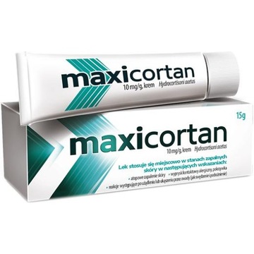 Maxicortan hydrokortyzon 10mg AZS ukoszęnia krem