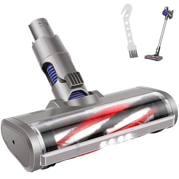 MIĘKKA TURBO SZCZOTKA LED DO ODKURZACZA DYSON V6 DC58 DC59 DC61 DC62 +BRUSH