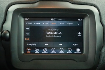 Jeep Renegade SUV Facelifting 1.3 GSE T4 Turbo 150KM 2019 Jeep Renegade 1.3 T-GDI, Salon Polska, Serwis ASO, zdjęcie 8