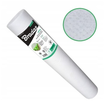 Agrowłóknina Bradas biała 3,2 x 100m 17 g/m² rolka