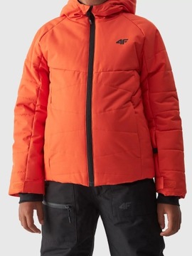 ЛЫЖНАЯ КУРТКА ДЛЯ МАЛЬЧИКОВ 4F С ТЕПЛЫМ КАПЮШОНОМ AW23M298