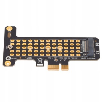 АДАПТЕР M.2 NVME KEY M К SSD PCI-E X1 PH41-X1-A