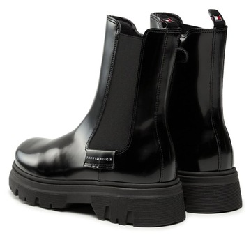 TOMMY HILFIGER BUTY KOZAKI 33035 CHELSEA BOOT T4A5-33035-1453999 r. 39