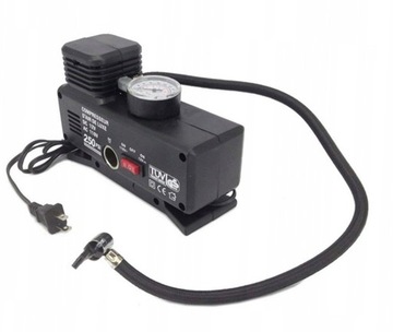 KOMPRESOR SAMOCHODOWY POMPKA DO KÓŁ SPRĘŻARKA Z KOŃCÓWKAMI DO BASENU PIŁKI