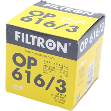 FILTR OLEJE FILTRON OP616/3