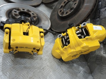 ТОРМОЗНЫЕ СУППОРТЫ ДИСКИ ALFA ROMEO GIULIA Q4 2.0 VELOCE