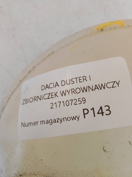 DACIA DUSTER I NÁDOBKA VYROVNÁVACÍ 217107259