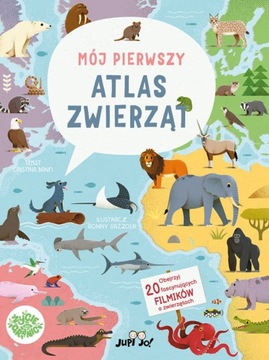 JUPI JO Mój pierwszy atlas Zwierząt dla dzieci