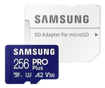 Samsung Pro PLUS microSDXC 256 ГБ UHS-I U3 130 МБ/с