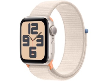 APPLE Watch SE GPS 40mm Starlight Aluminium Case with Starlight Sport Loop